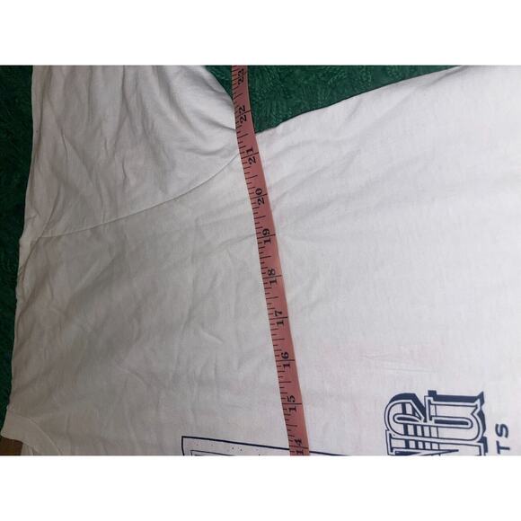 Vintage Misprint Shirt Forever Living Products Washington White L Test Print - Picture 10 of 11